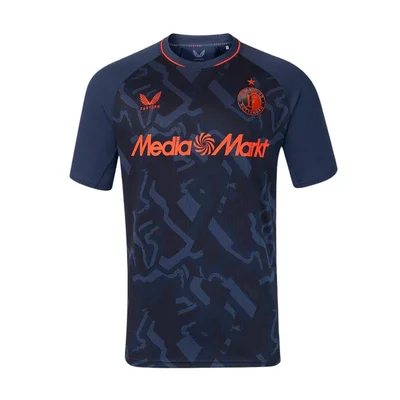 Feyenoord 3e shirt 2026/2027 donkerblauw met print
